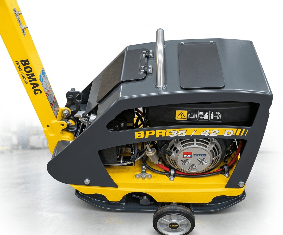 Rüttelplatte BOMAG BPR 35/42 D mieten Langquaid